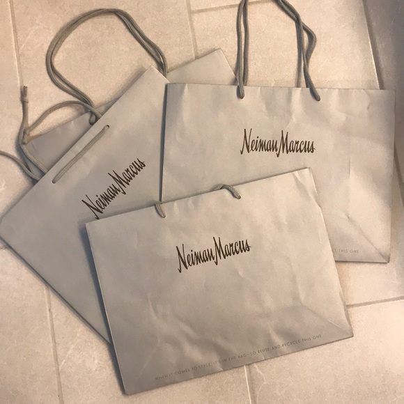 Neiman Marcus Gift Bag Shoppers Bag Bundle Lot 4 - Picture 3 of 4